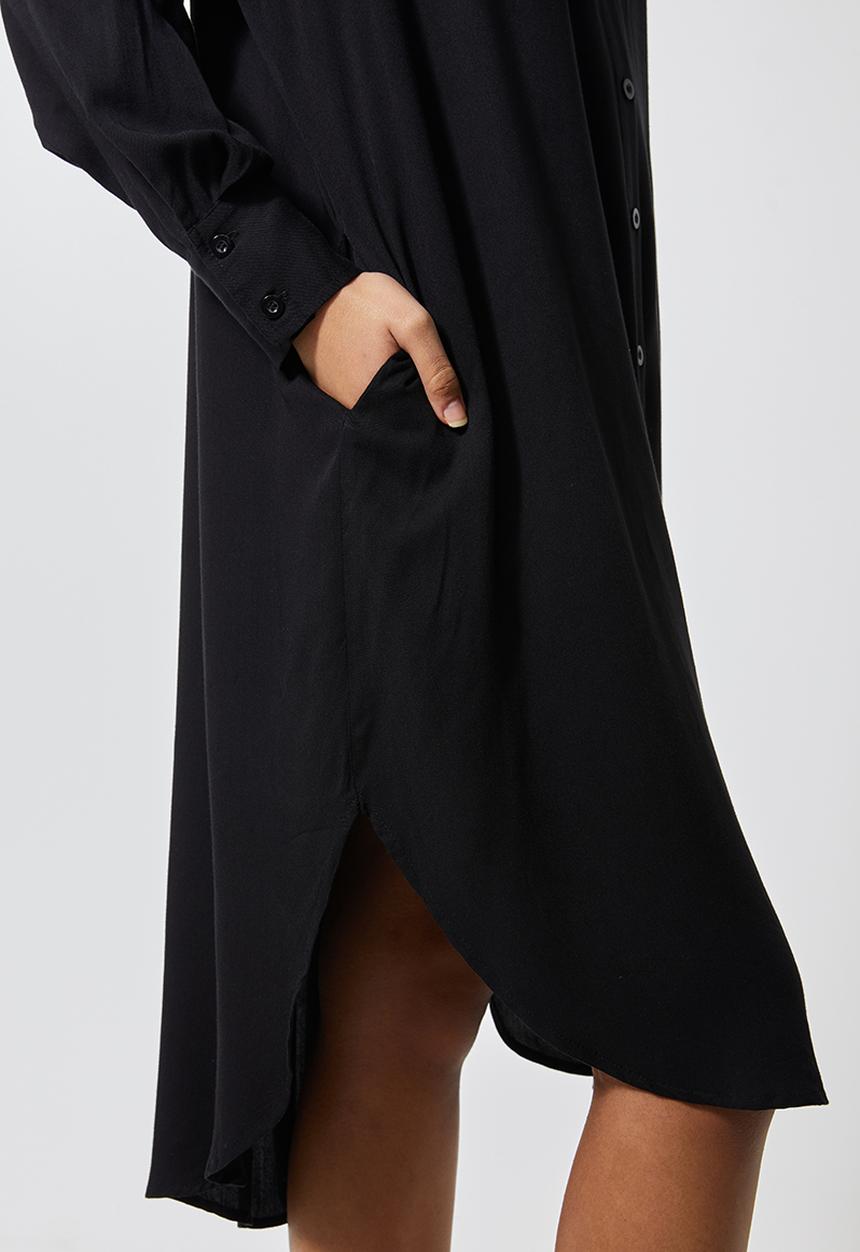 Superbalist - Shirt dress - black