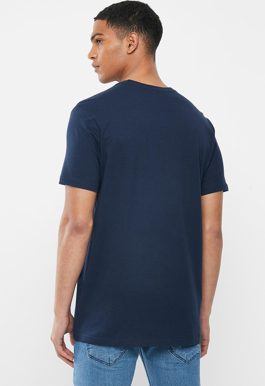 RVCA - Blocked tee - navy