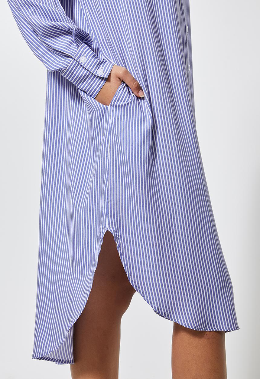 Superbalist - Shirt dress - blue & white