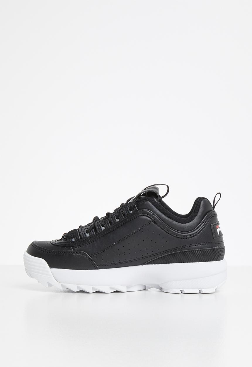 FILA - Disruptor ii - black / white / red