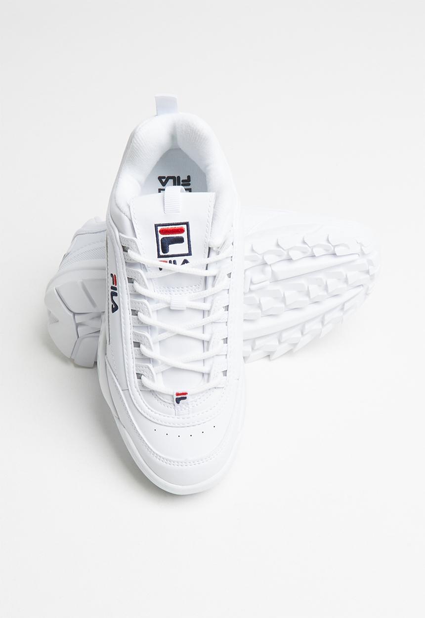 FILA - Disruptor ii - white / navy / red