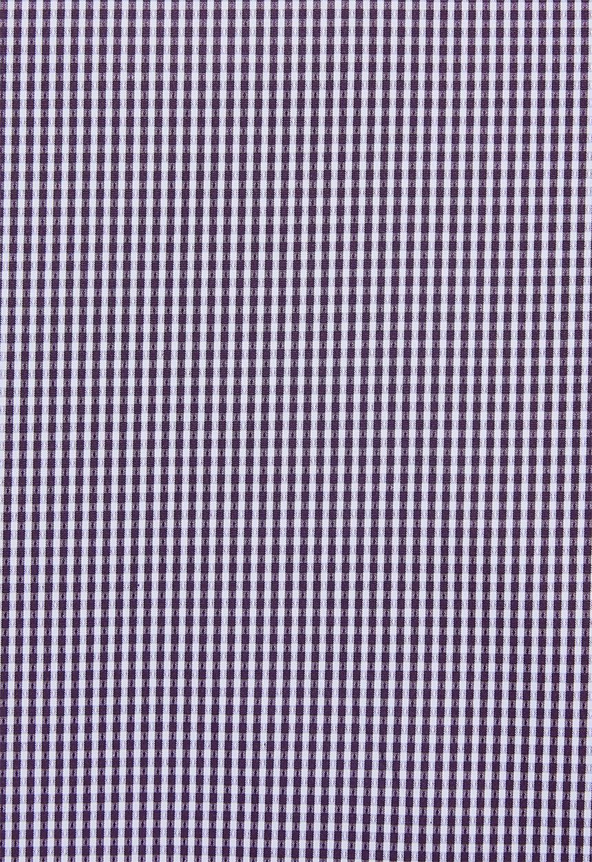 Superbalist - Jos slim fit long sleeve shirt - purple pattern