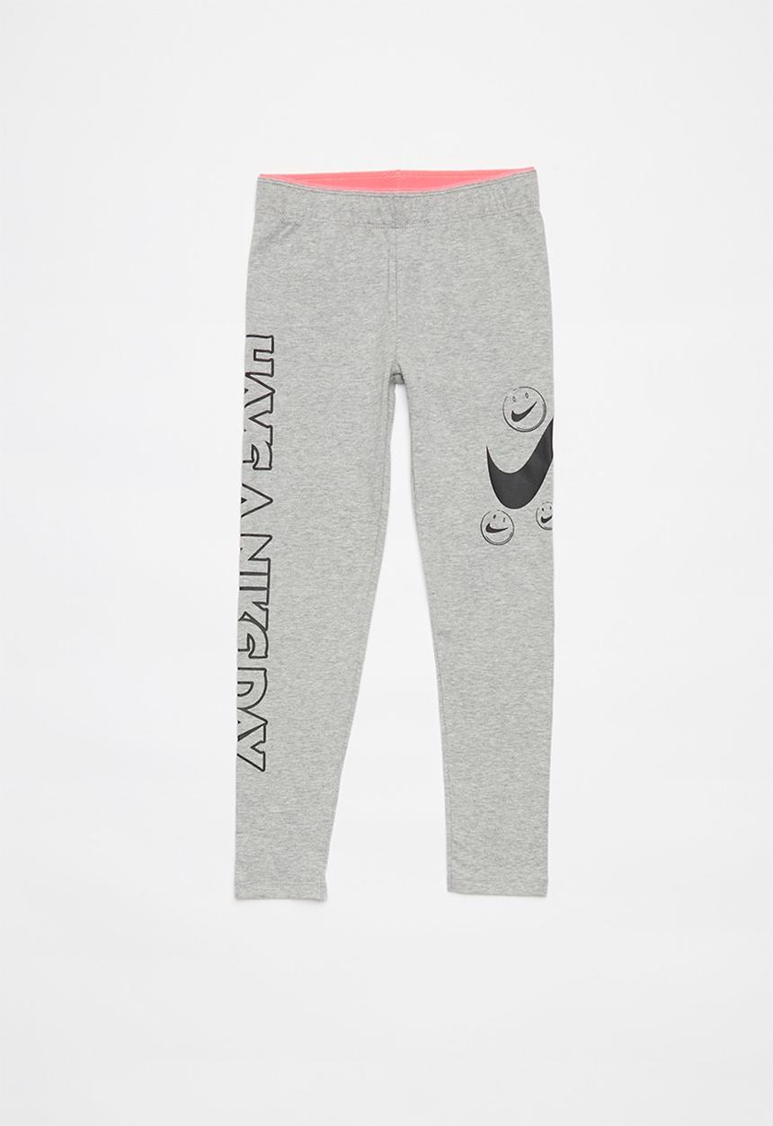 Nike - Nike "have a nice day" legging - grey