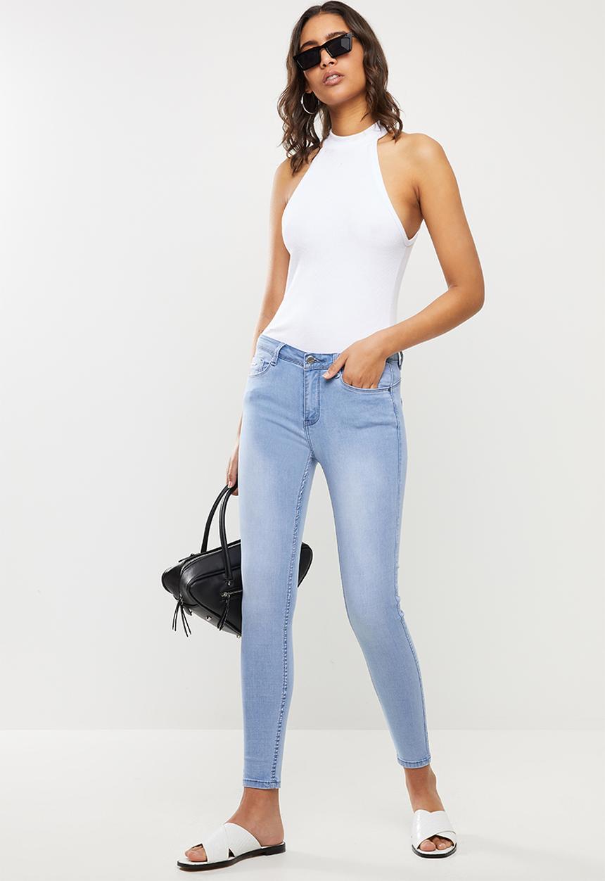 SISSY BOY - Summer days axel skinny with bling - blue