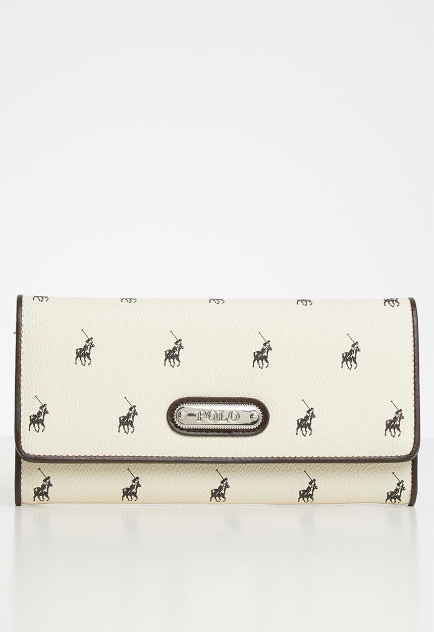 POLO - Classic clutch purse - beige