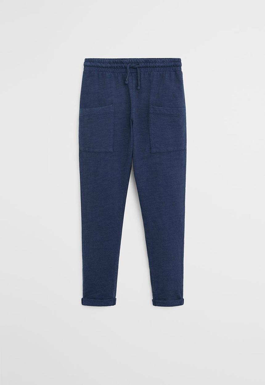 MANGO - Trousers sluby - blue 