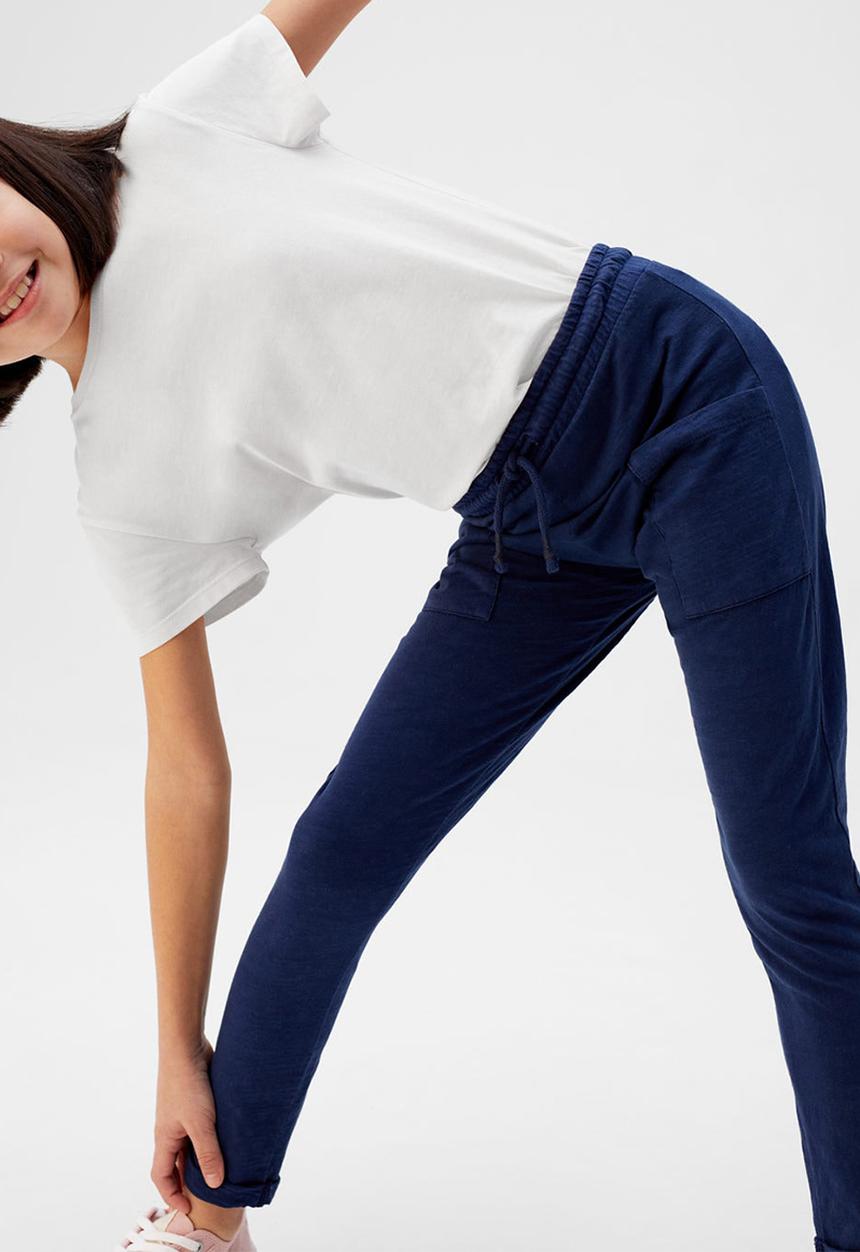 MANGO - Trousers sluby - blue 