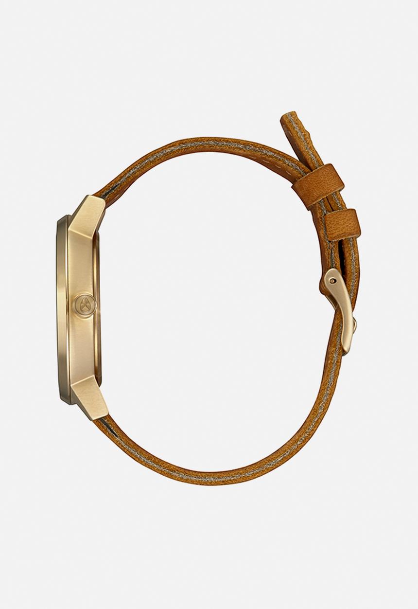 Nixon - Kensington leather - light gold