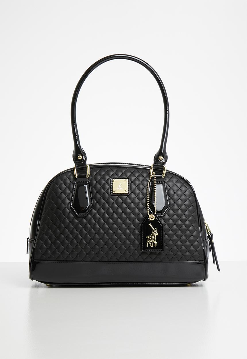 POLO - Madison synthetic quilt barrel - black