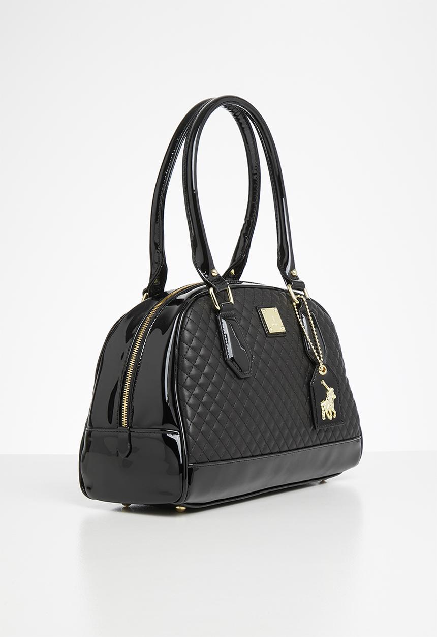 POLO - Madison synthetic quilt barrel - black
