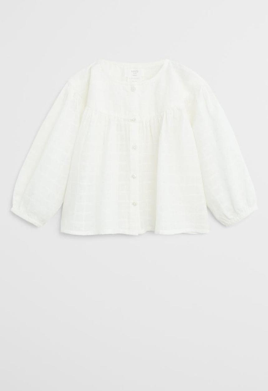 MANGO - Shirt gladis - cream 