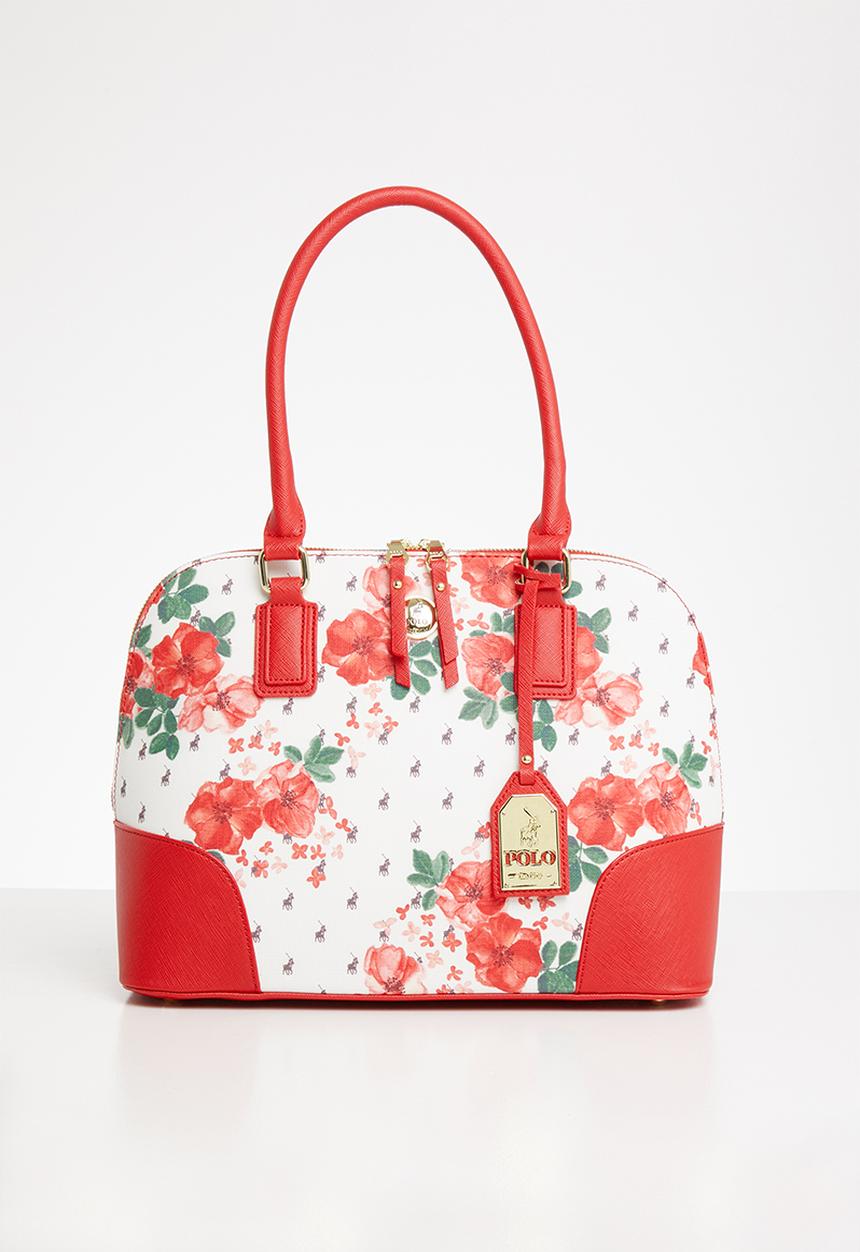 POLO - Freedom floral dome - red