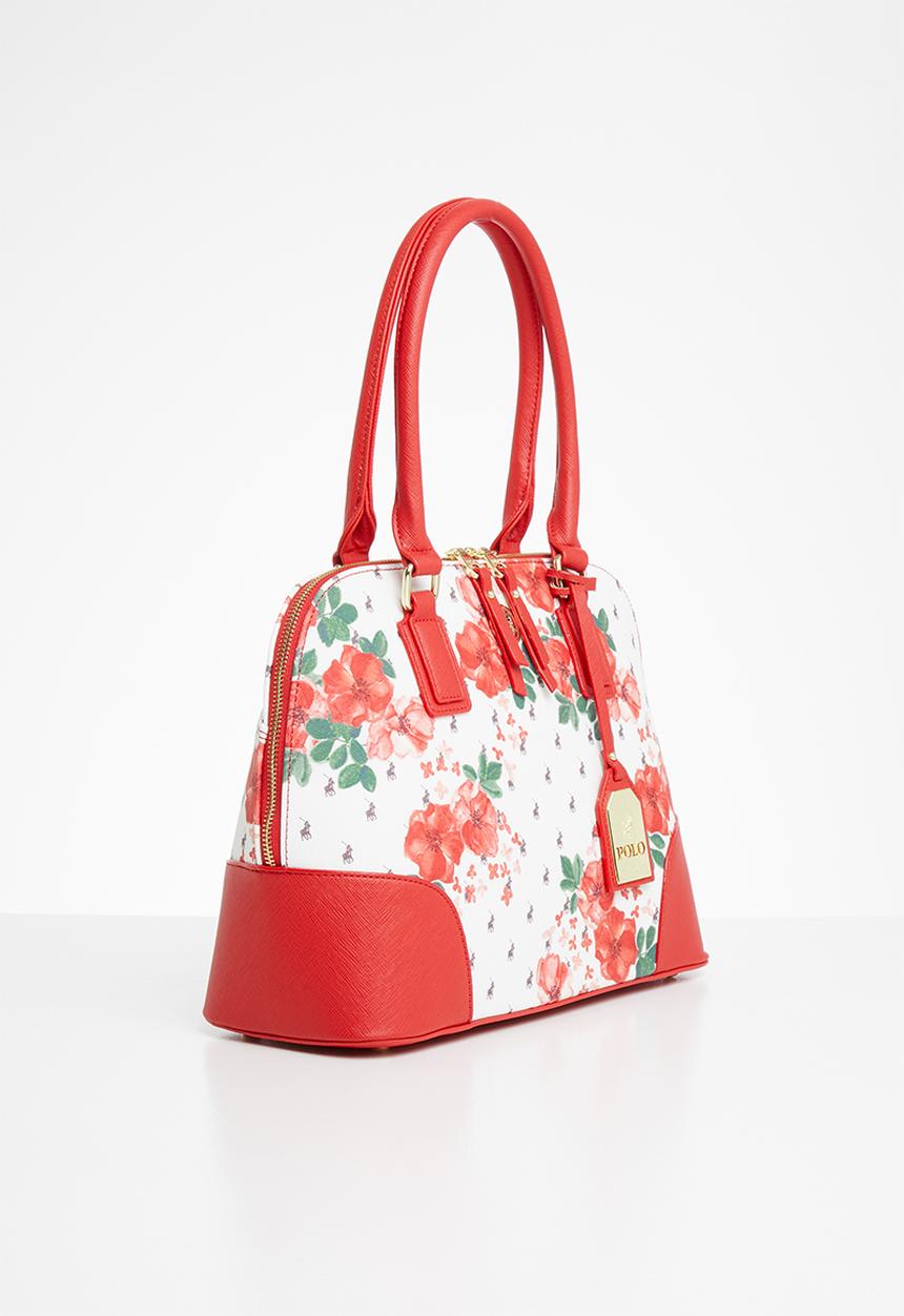 POLO - Freedom floral dome - red