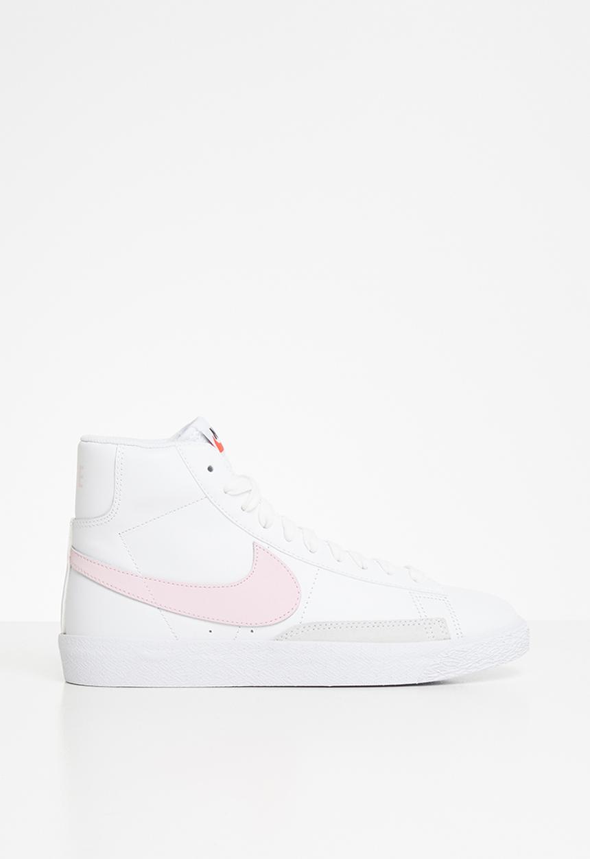 Nike - Nike blazer mid - white & pink foam