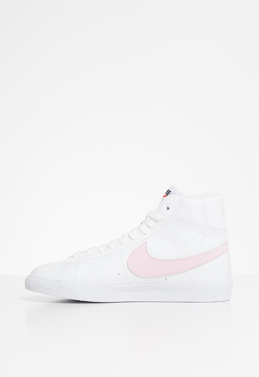 Nike - Nike blazer mid - white & pink foam