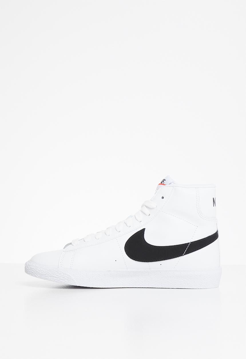 Nike - Nike blazer mid - white & black