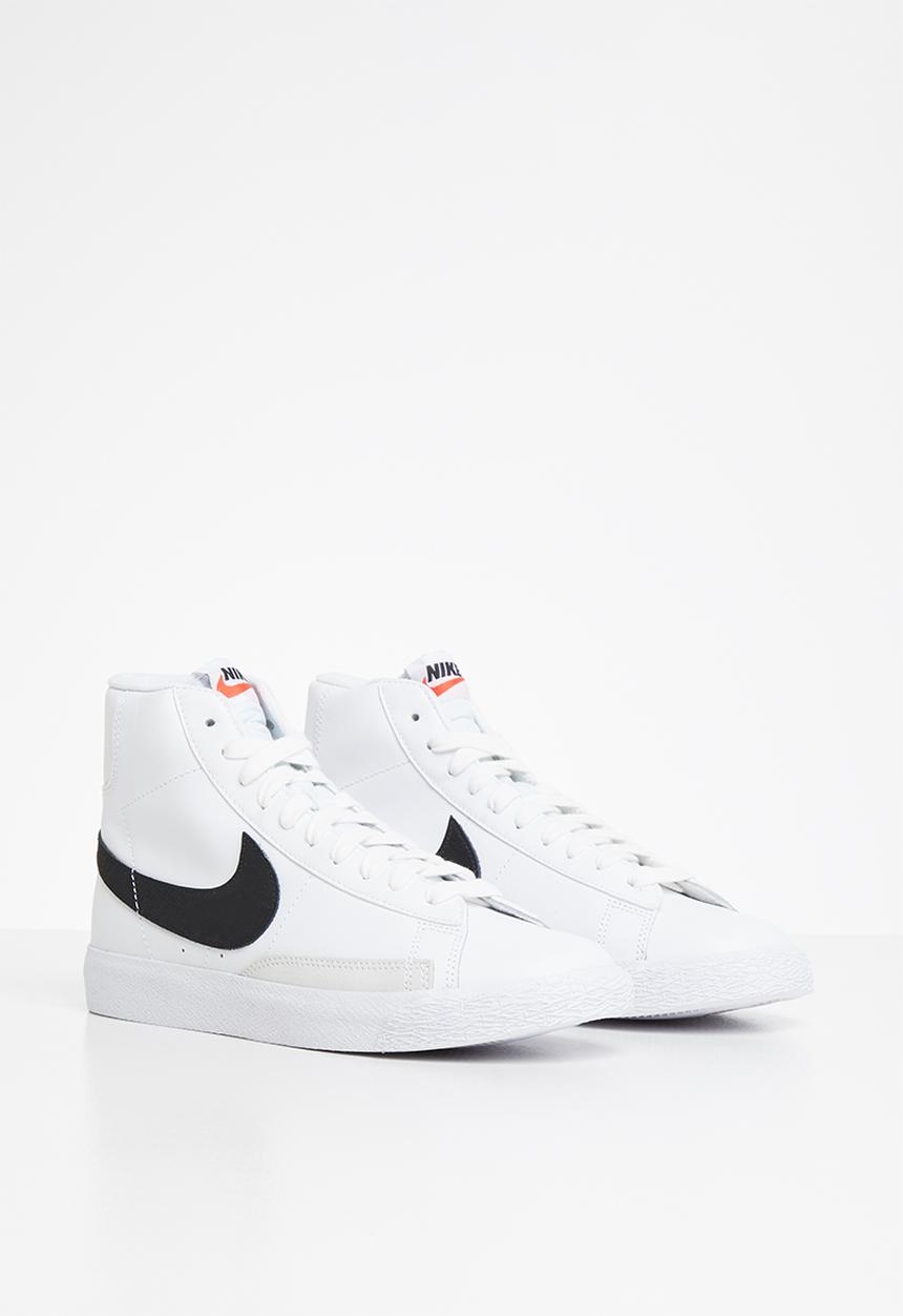 Nike - Nike blazer mid - white & black