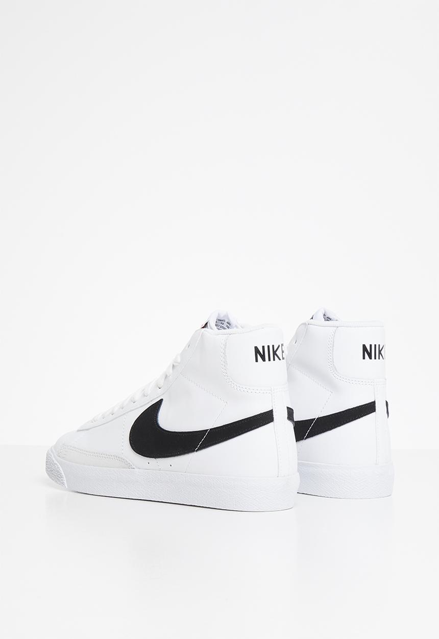 Nike - Nike blazer mid - white & black