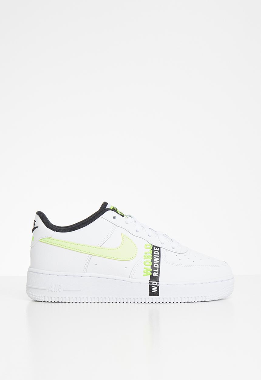 Nike - Nike air force 1 lv8 1 - white/volt-black-black