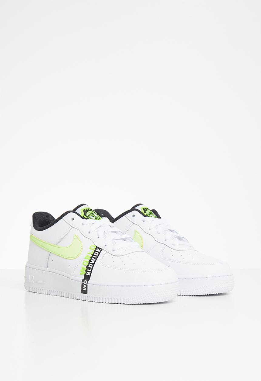 Nike - Nike air force 1 lv8 1 - white/volt-black-black