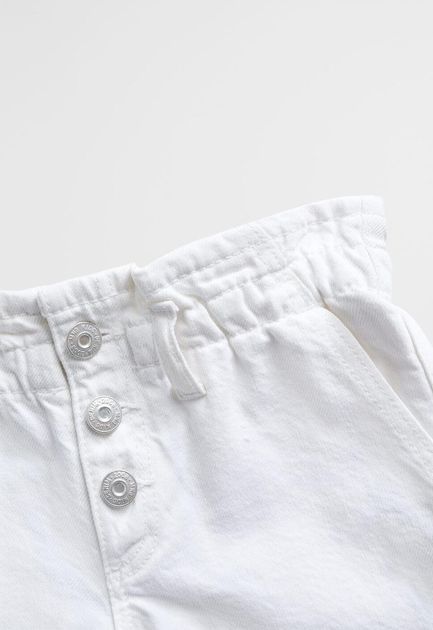 MANGO - Shorts gala - white