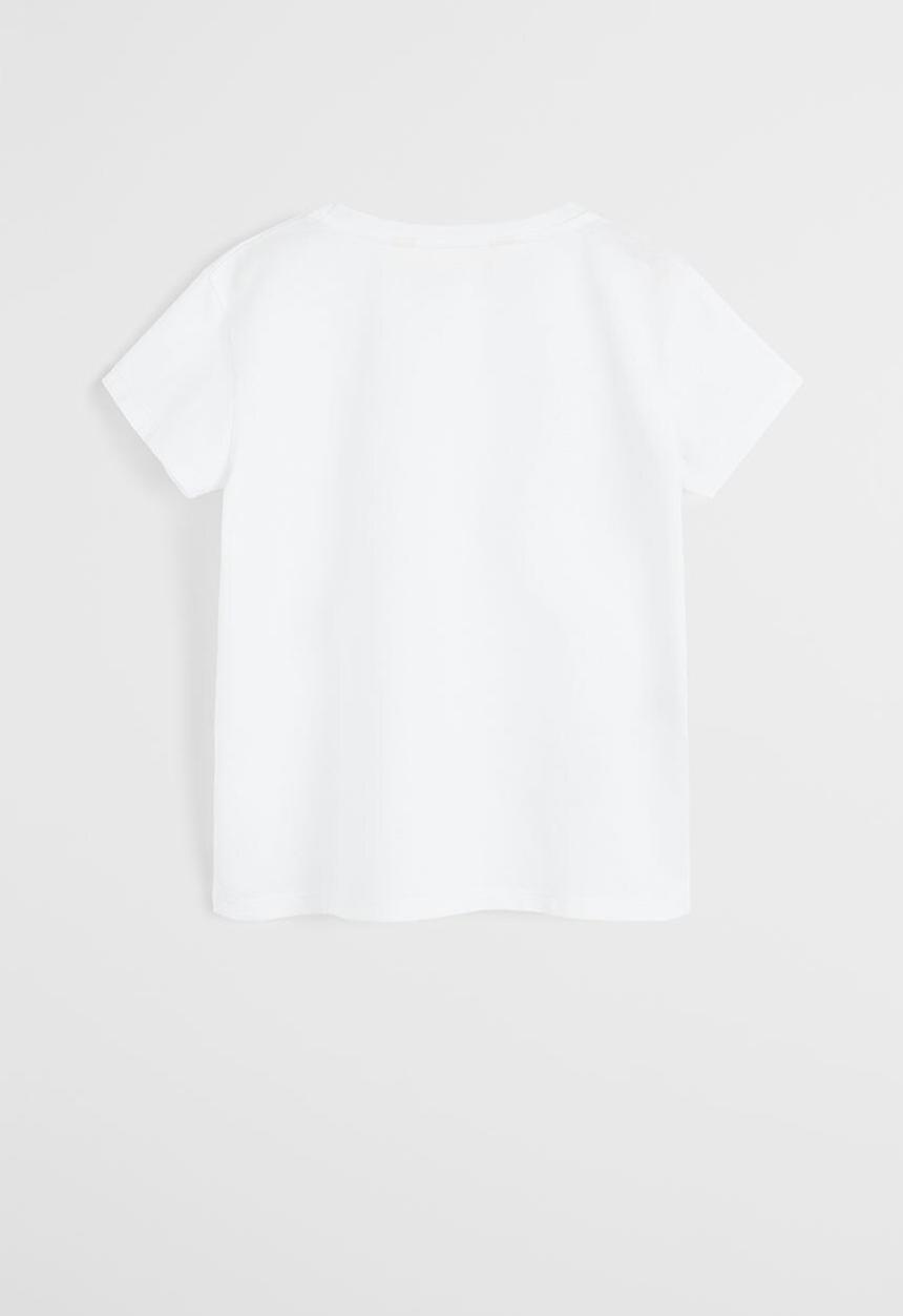 MANGO - T-shirt basicag - white