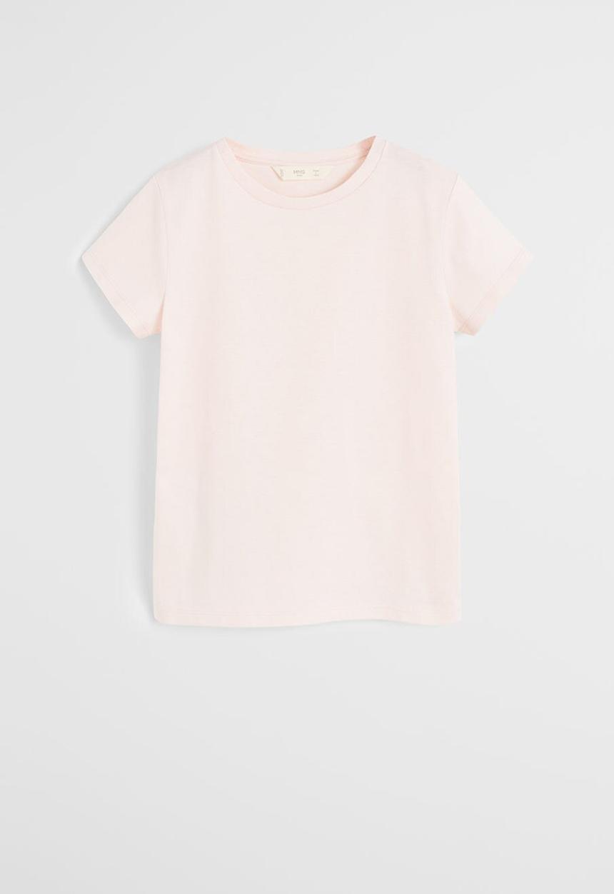 MANGO - T-shirt basicag - pink 
