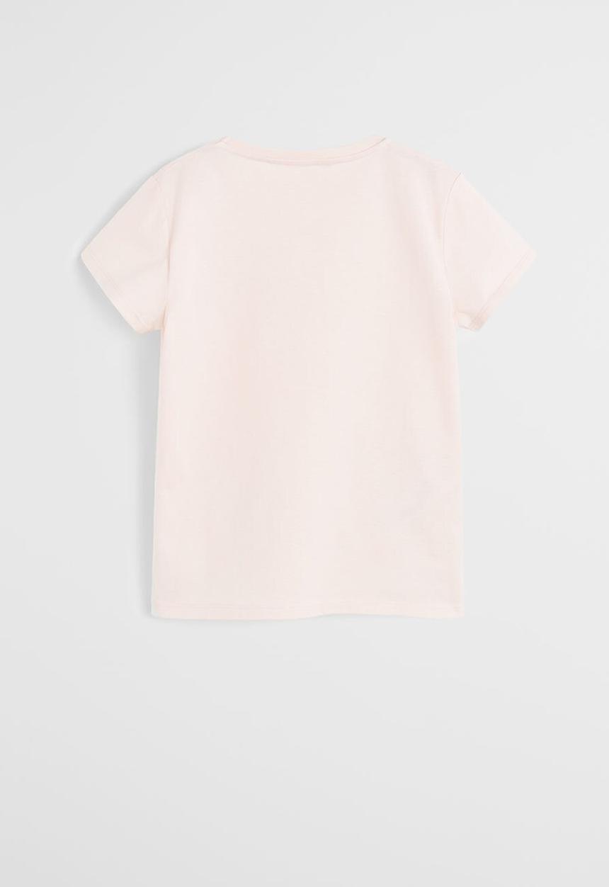 MANGO - T-shirt basicag - pink 