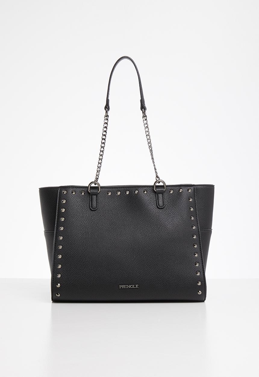 Pringle of Scotland - Tyra tote - black