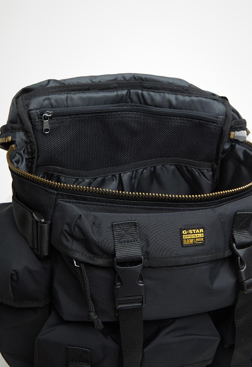 G-STAR - Estan detachable pocket backpack - black