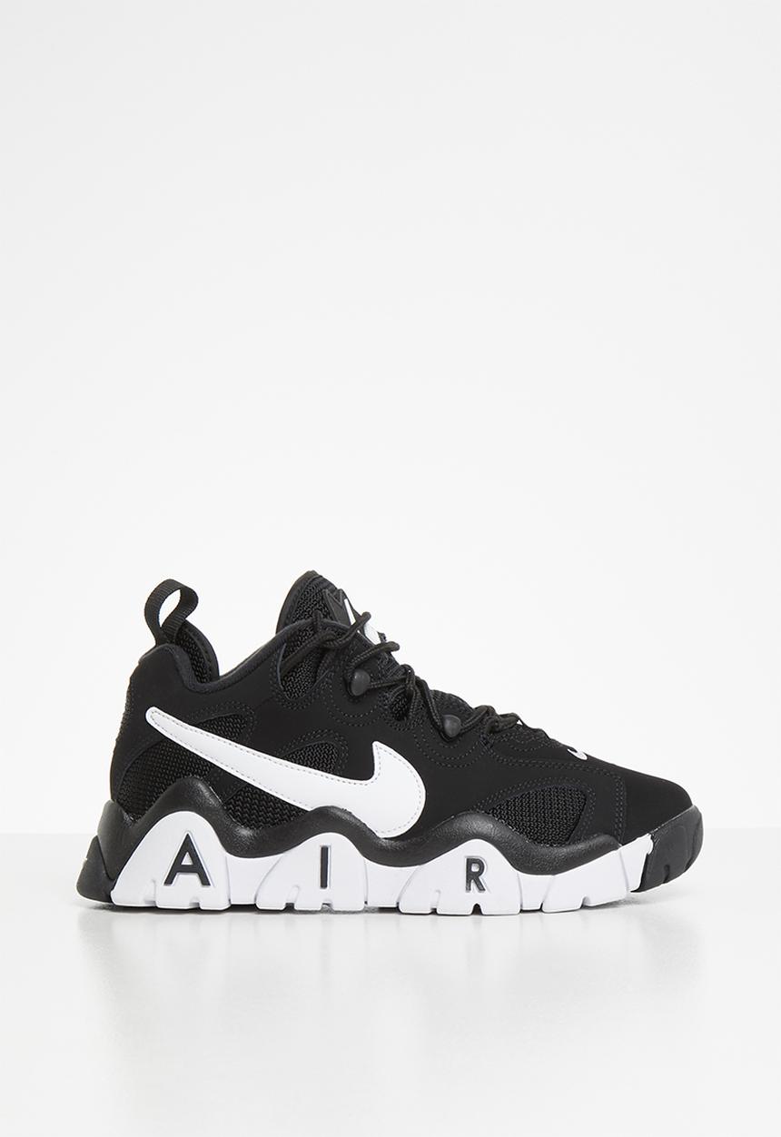 Nike - Nike air barrage low - black & white-white