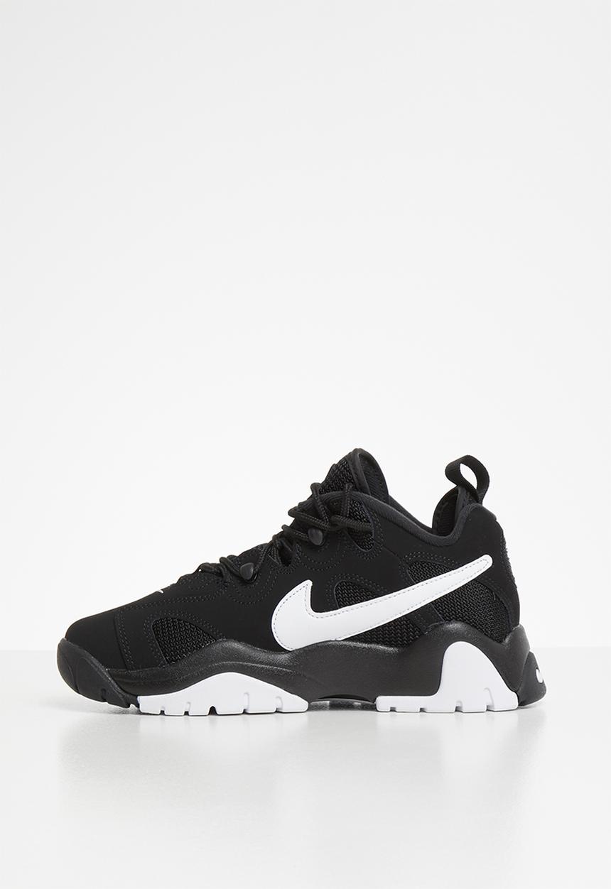 Nike - Nike air barrage low - black & white-white