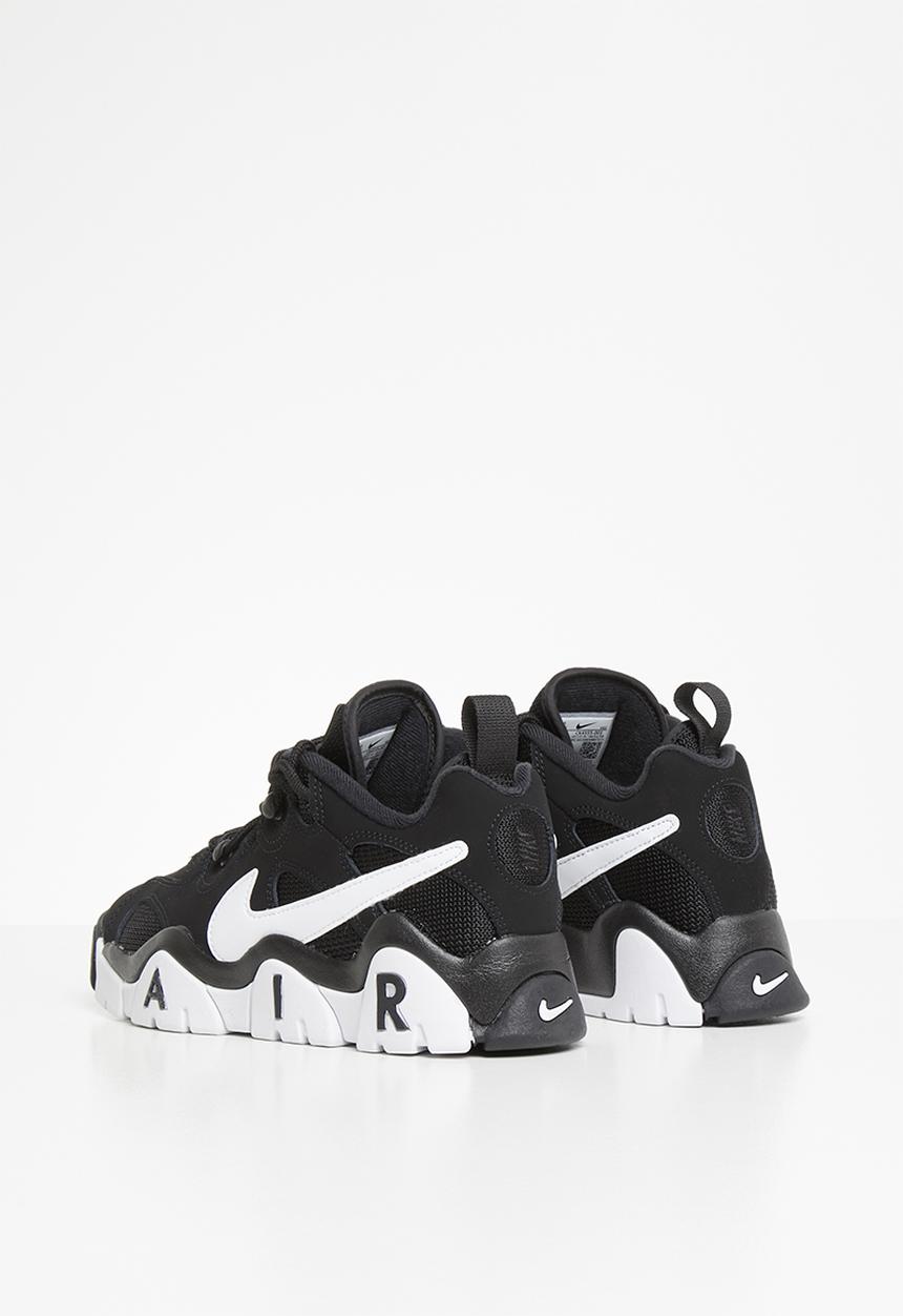 Nike - Nike air barrage low - black & white-white
