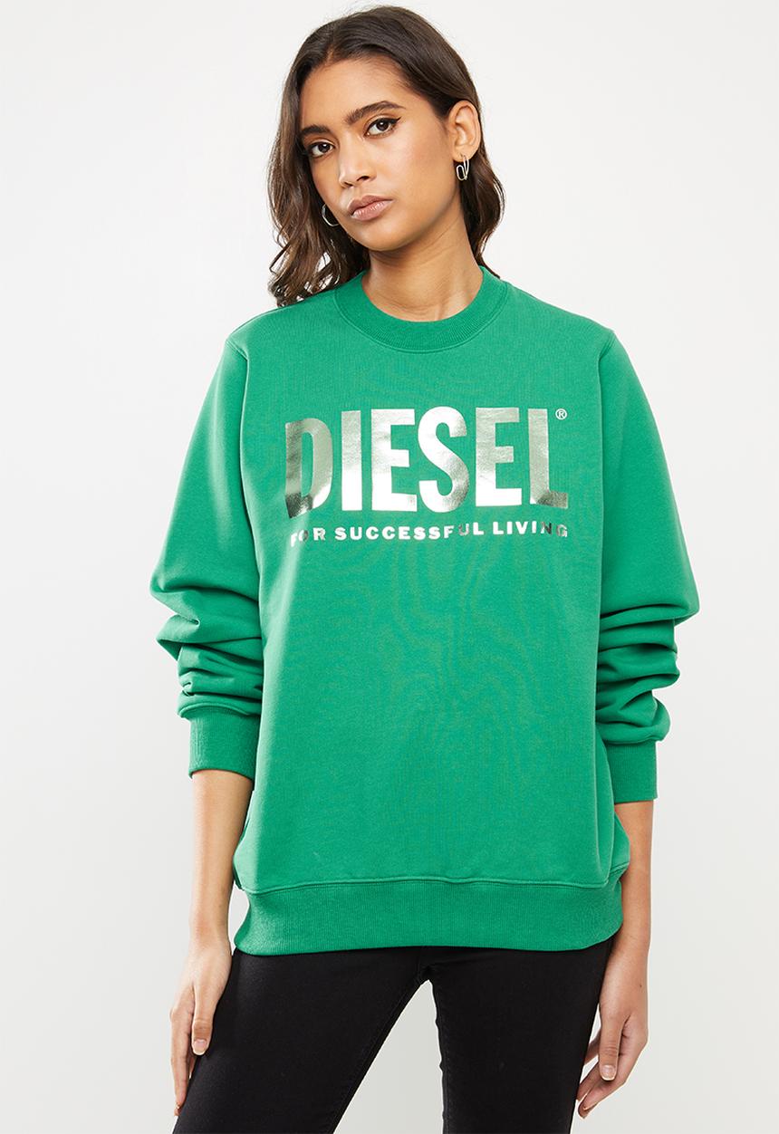Diesel  - F-ang sweatshirt - green