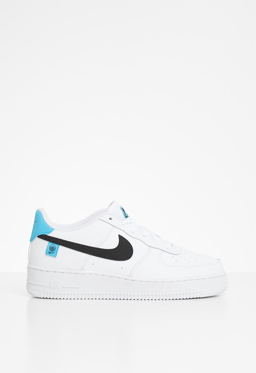 Nike - Nike air force 1 - white/black-blue fury