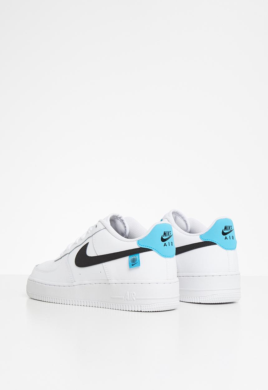 Nike - Nike air force 1 - white/black-blue fury