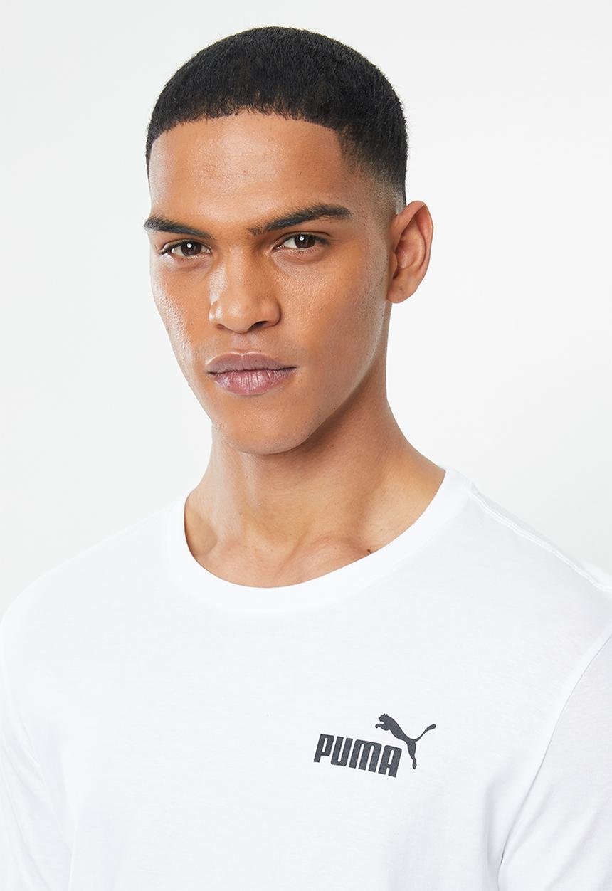 PUMA - Ess small logo tee - white