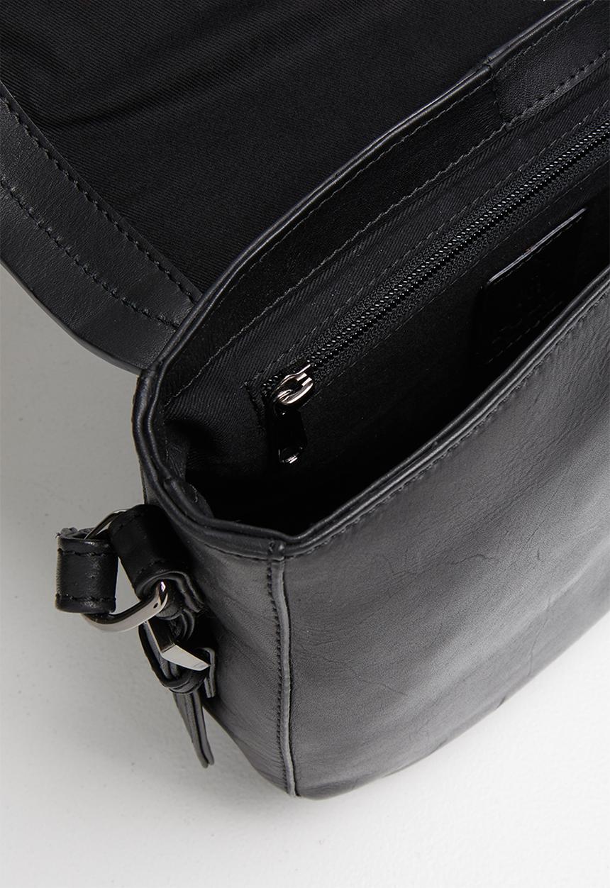 POLO - Vega leather sling - black
