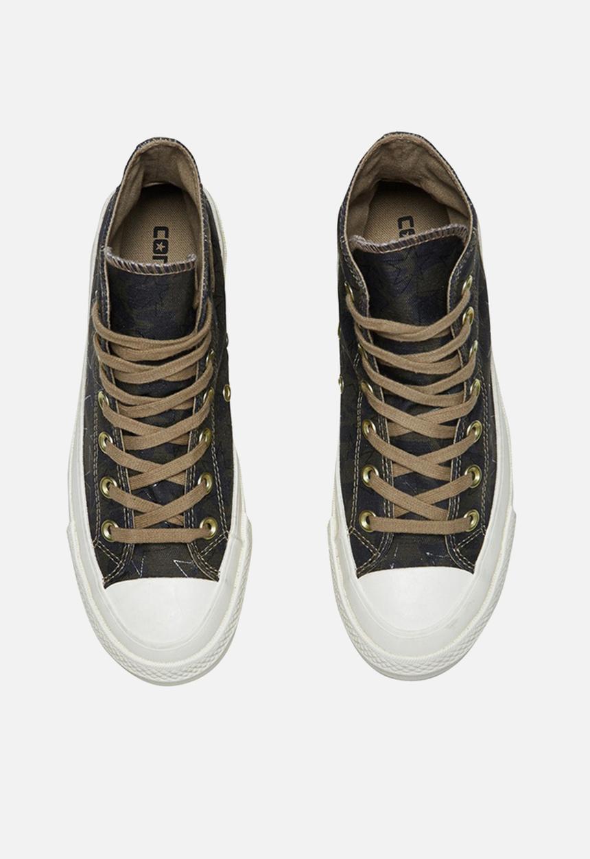 Converse - Chuck Taylor All Star gold camo hi  - khaki/sandy