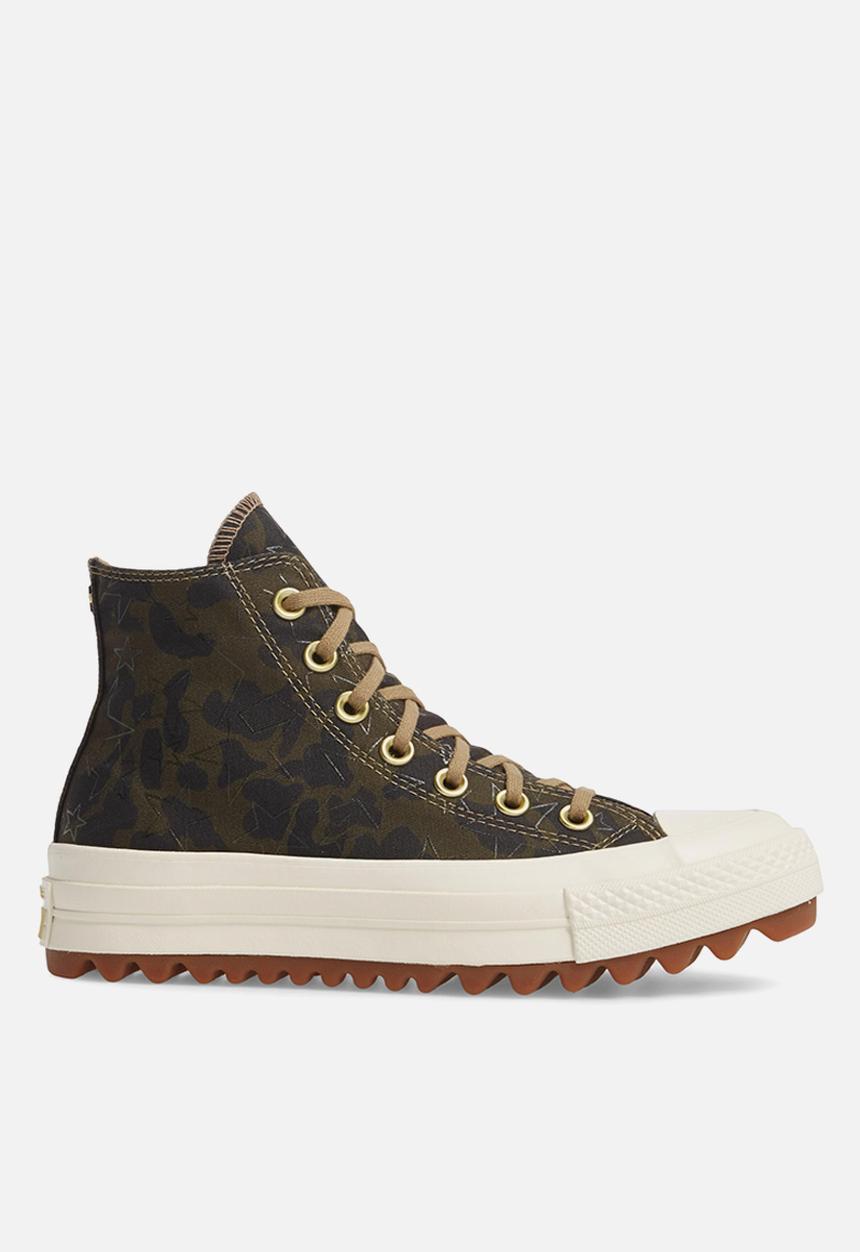 Converse - Chuck Taylor All Star gold camo hi  - khaki/sandy