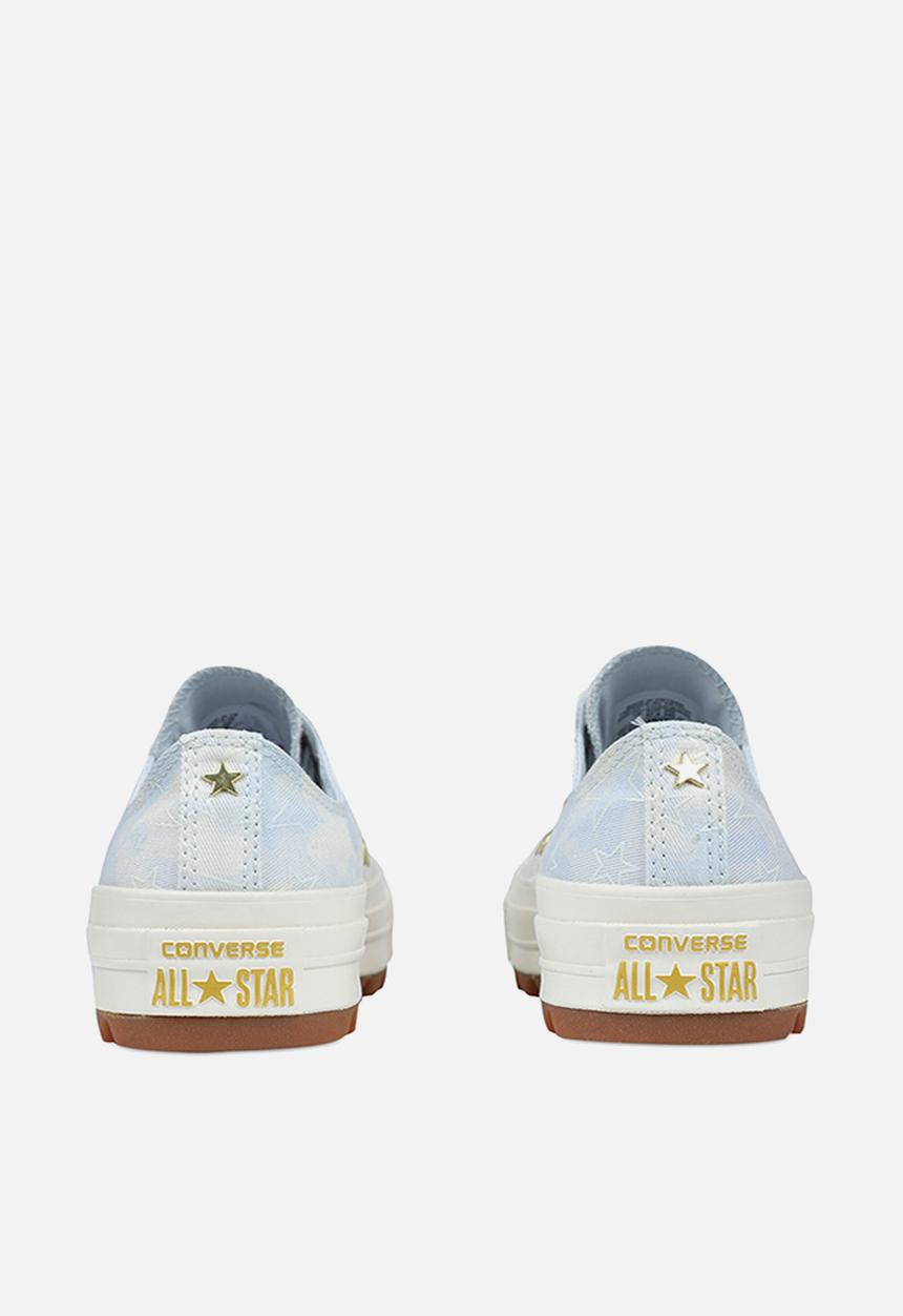 Converse - Chuck Taylor All Star gold camo lo  - pure platinum/egret