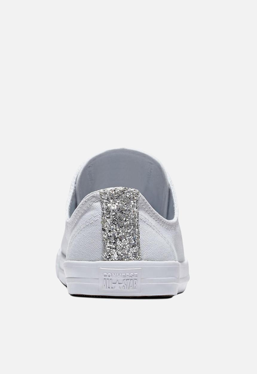 Converse - Chuck Taylor All Star Dainty Sneakers - Silver