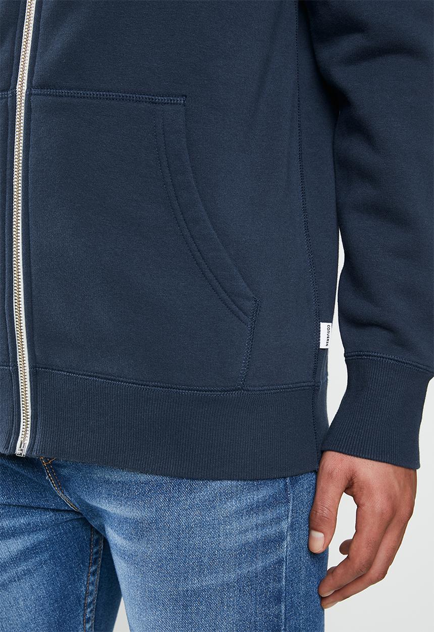 Converse - Core full zip hoodie - navy