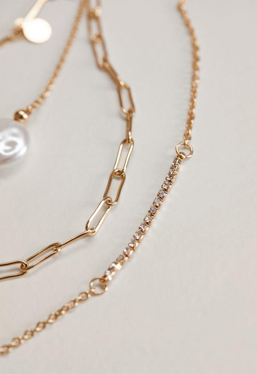 MANGO - Akebia bracelet - gold