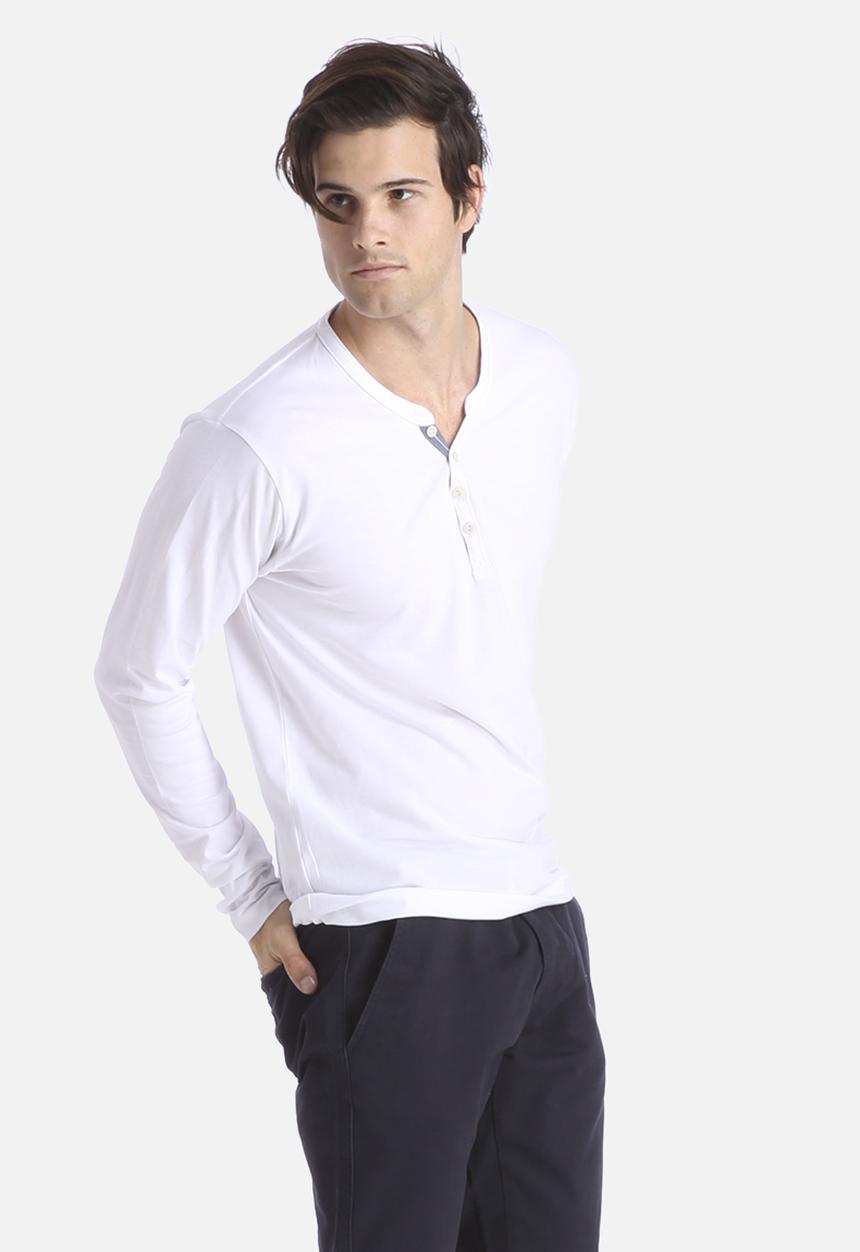 Selected Homme - Pima Ask Joe L/S Tee