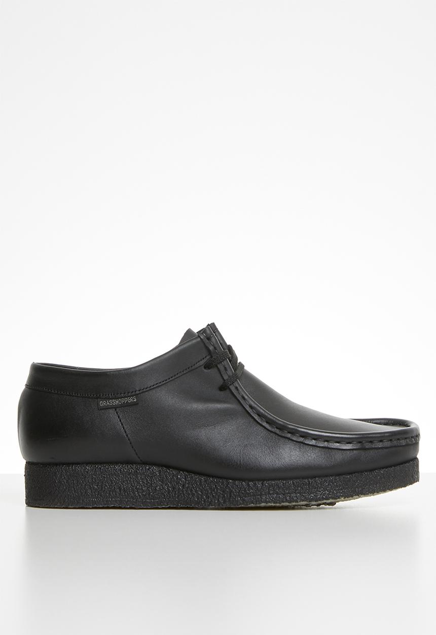 Grasshoppers - Casual moccasin - black 