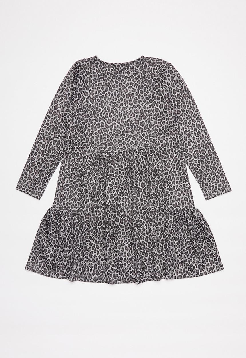 Superbalist Kids - Animal print dress - grey animal
