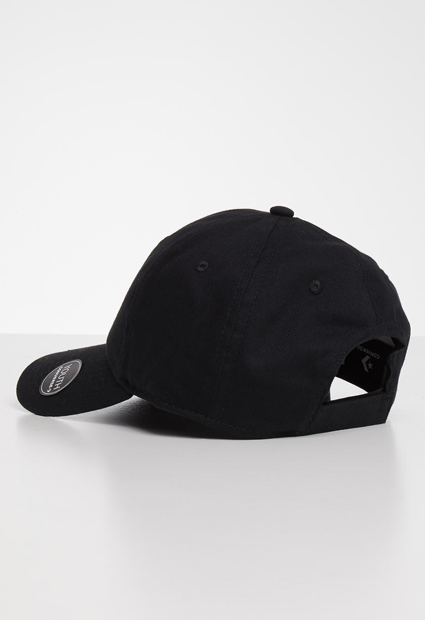Converse - Washed cap -black