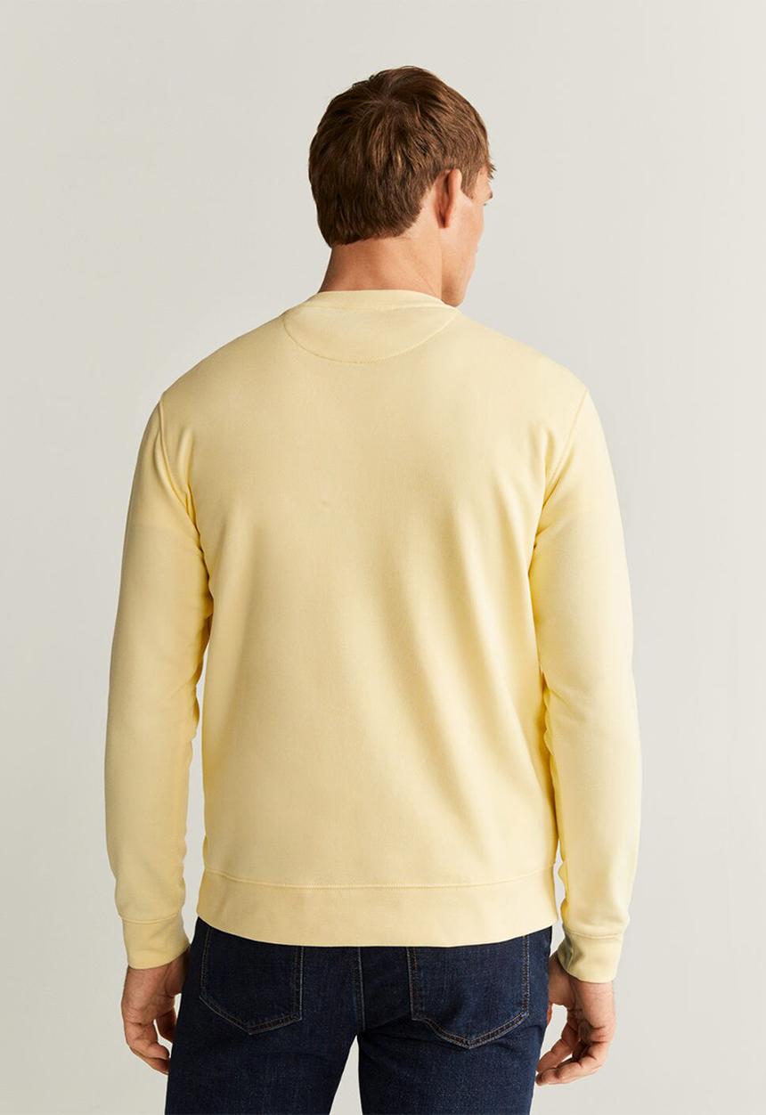 MANGO - Roma sweatshirt - yellow