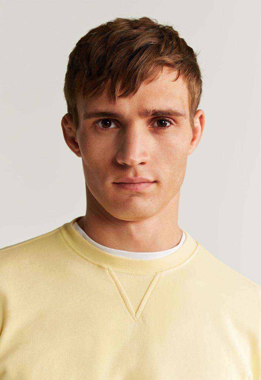 MANGO - Roma sweatshirt - yellow